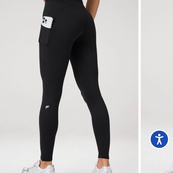 Fabletics Pants - Fabletics High-Waisted Leggings with Pocket